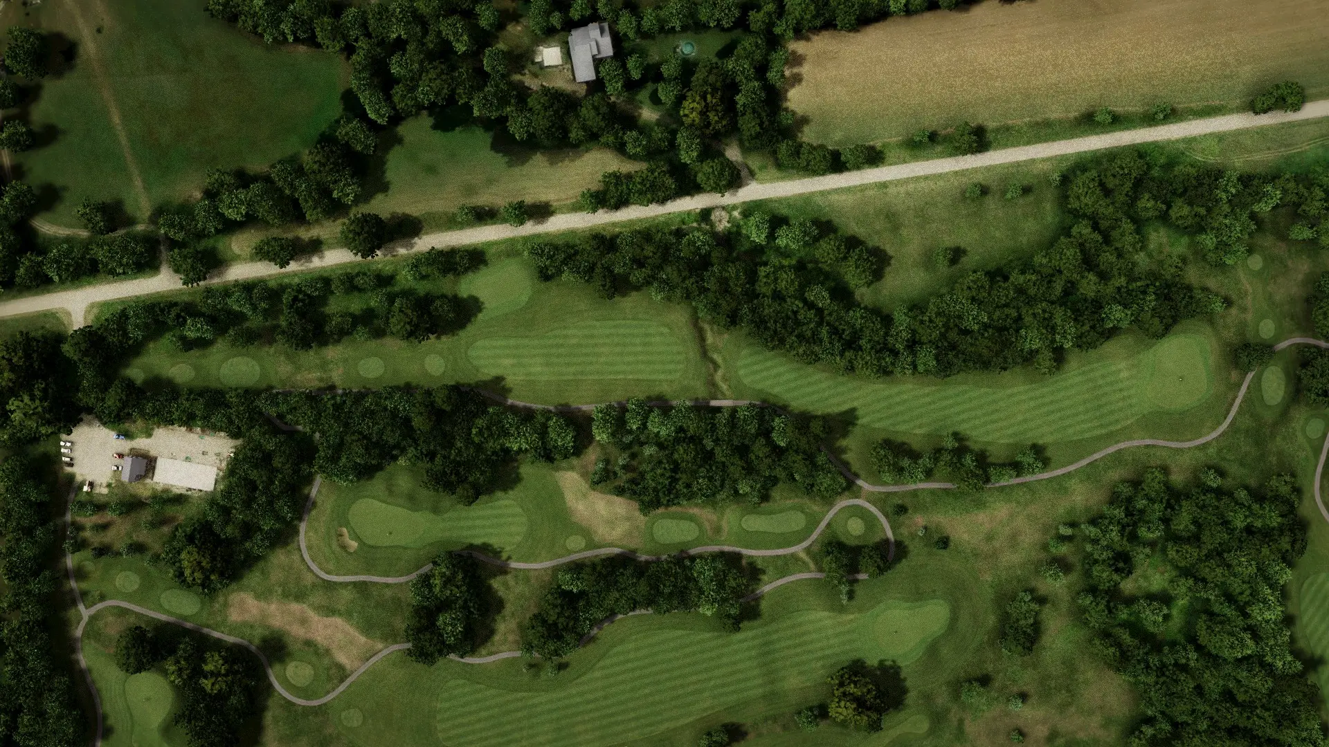 Hole 14 at Firekeeper Golf Course