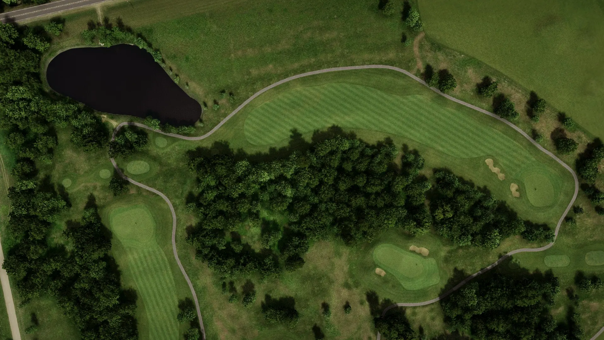 Hole 15 at Firekeeper Golf Course