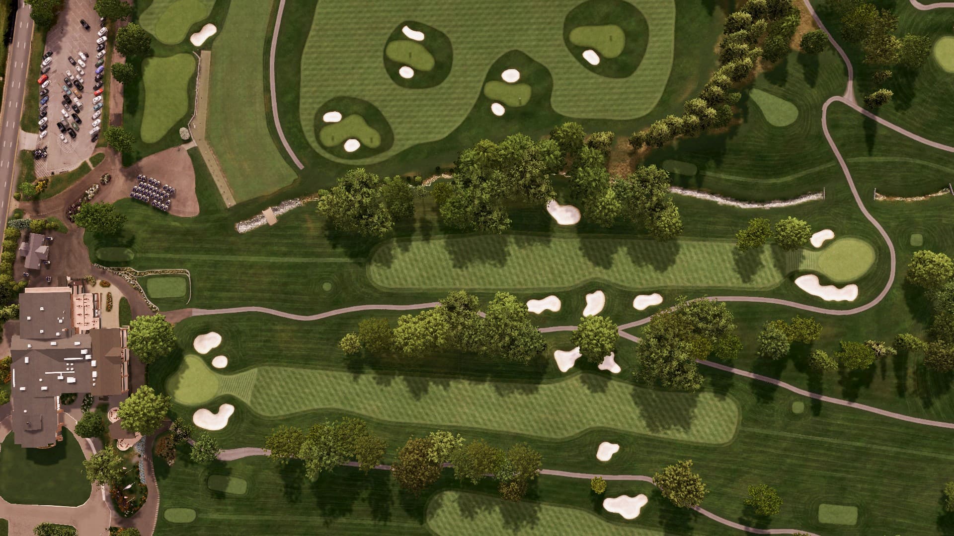 Hole 1 at Firestone Country Club South