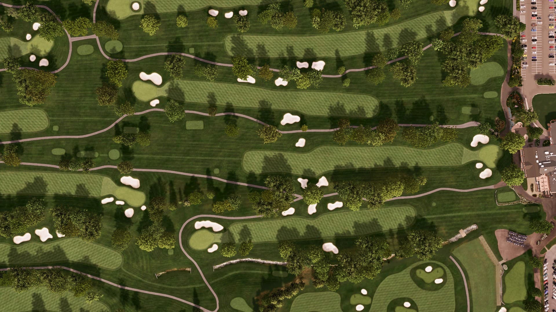 Hole 9 at Firestone Country Club South