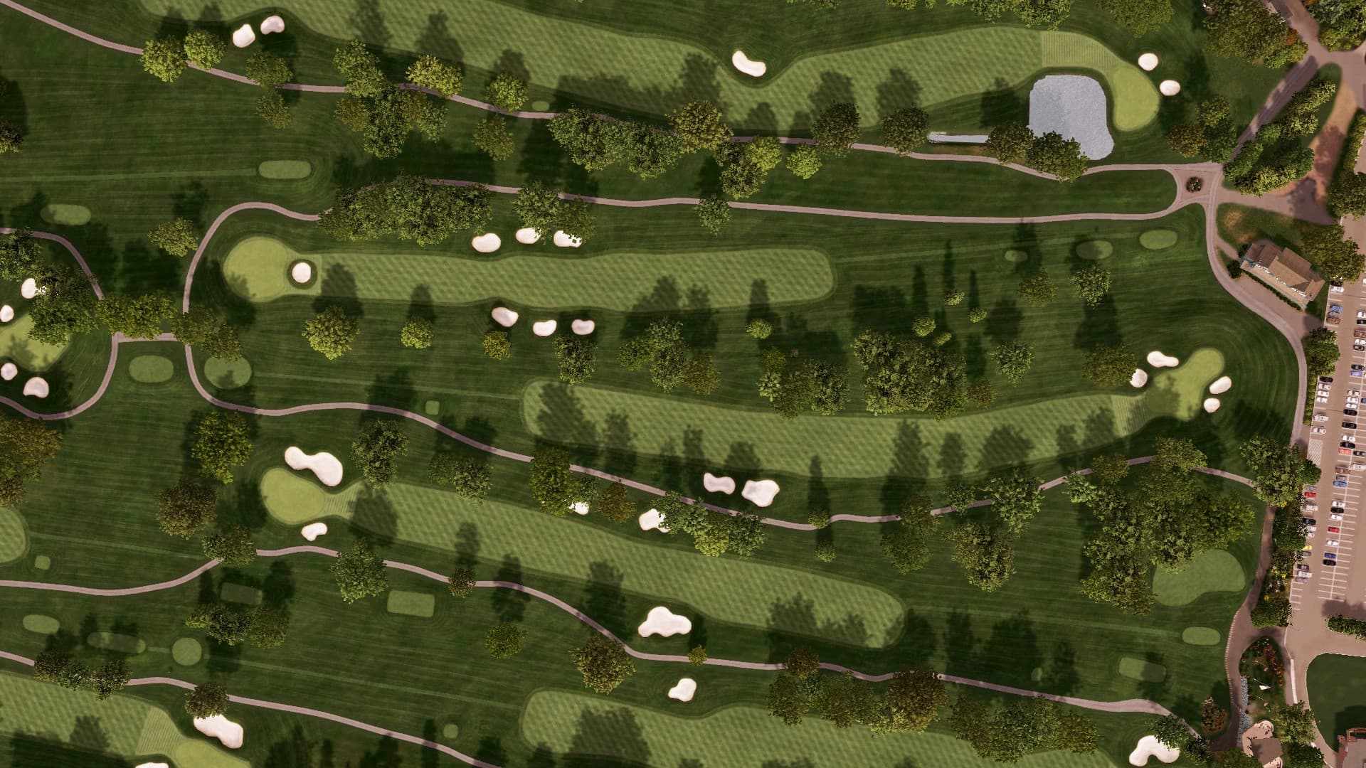 Hole 18 at Firestone Country Club South