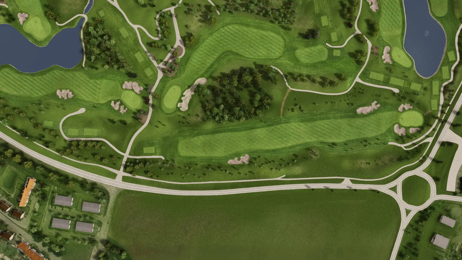 Hole 4 at Fontana GC