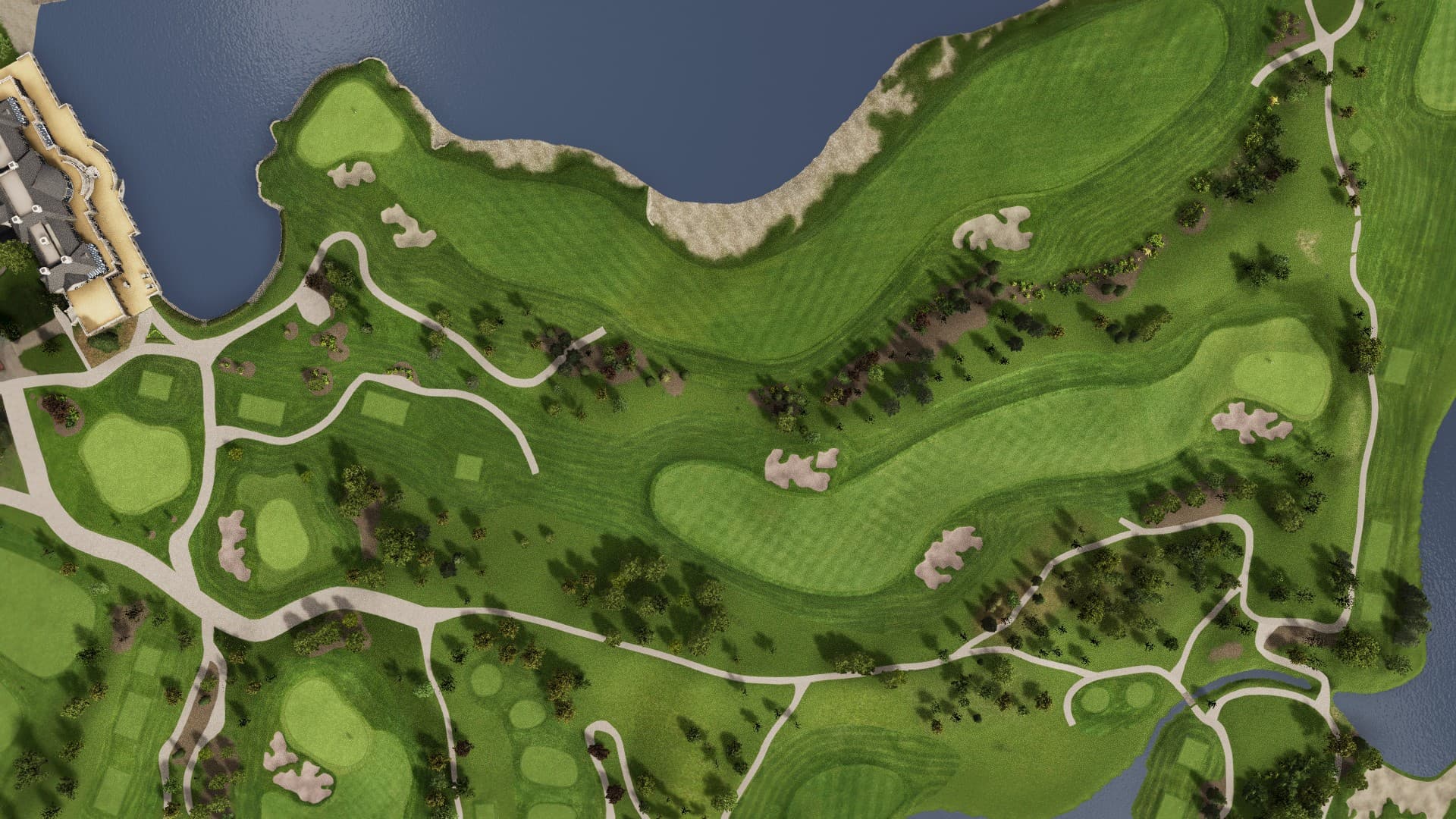 Hole 10 at Fontana GC