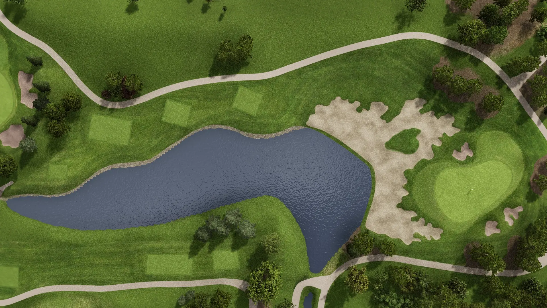 Hole 15 at Fontana GC