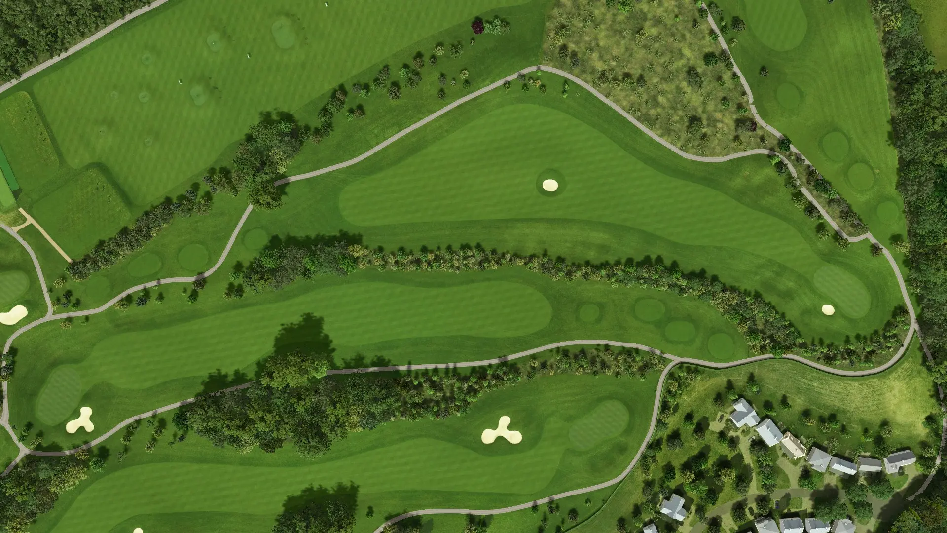 Hole 6 at Fota Island - Barryscourt