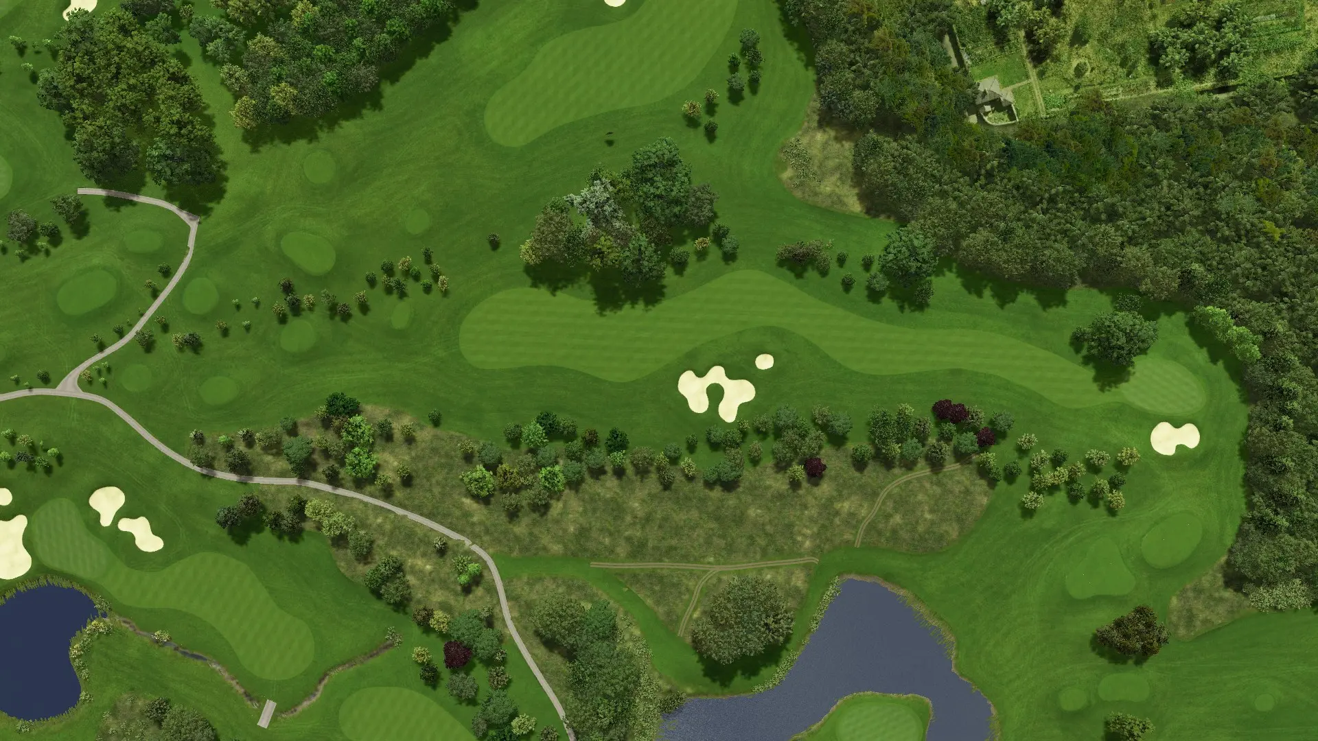 Hole 11 at Fota Island - Barryscourt