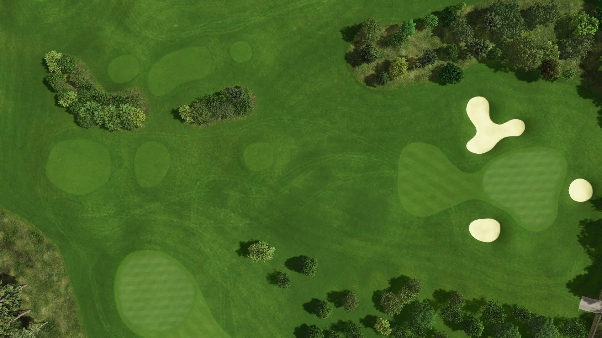 Hole 16 at Fota Island - Barryscourt