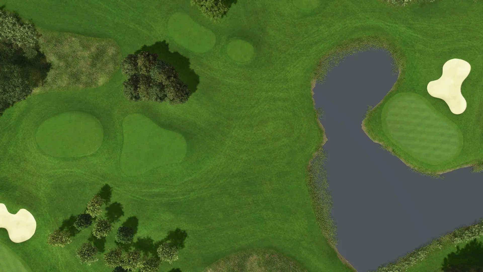 Hole 3 at Fota Island - Deerpark
