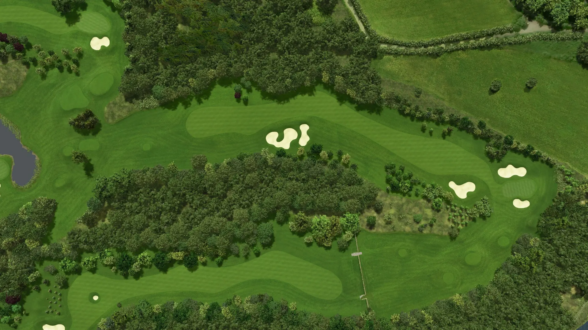 Hole 4 at Fota Island - Deerpark