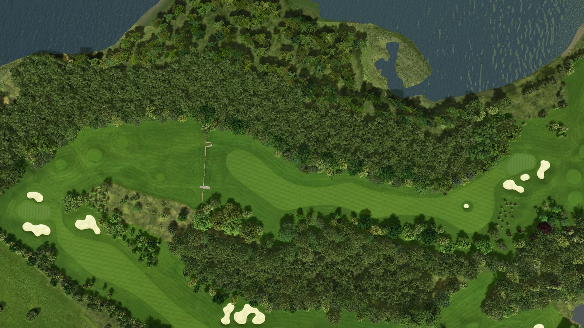 Hole 5 at Fota Island - Deerpark