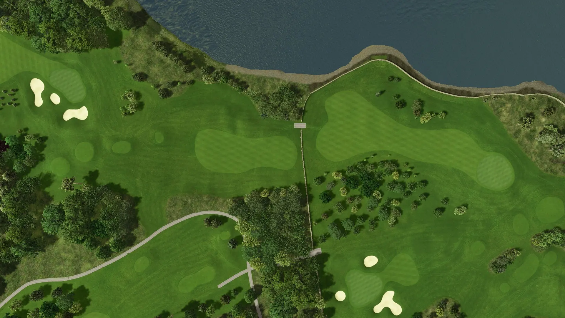 Hole 6 at Fota Island - Deerpark