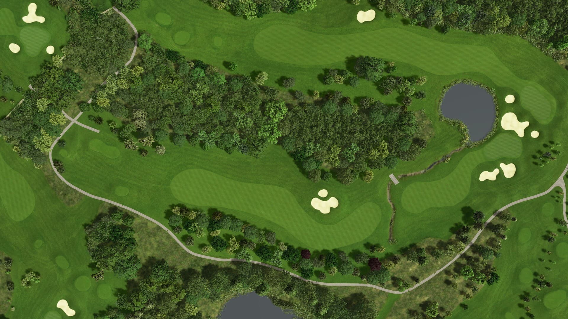 Hole 8 at Fota Island - Deerpark