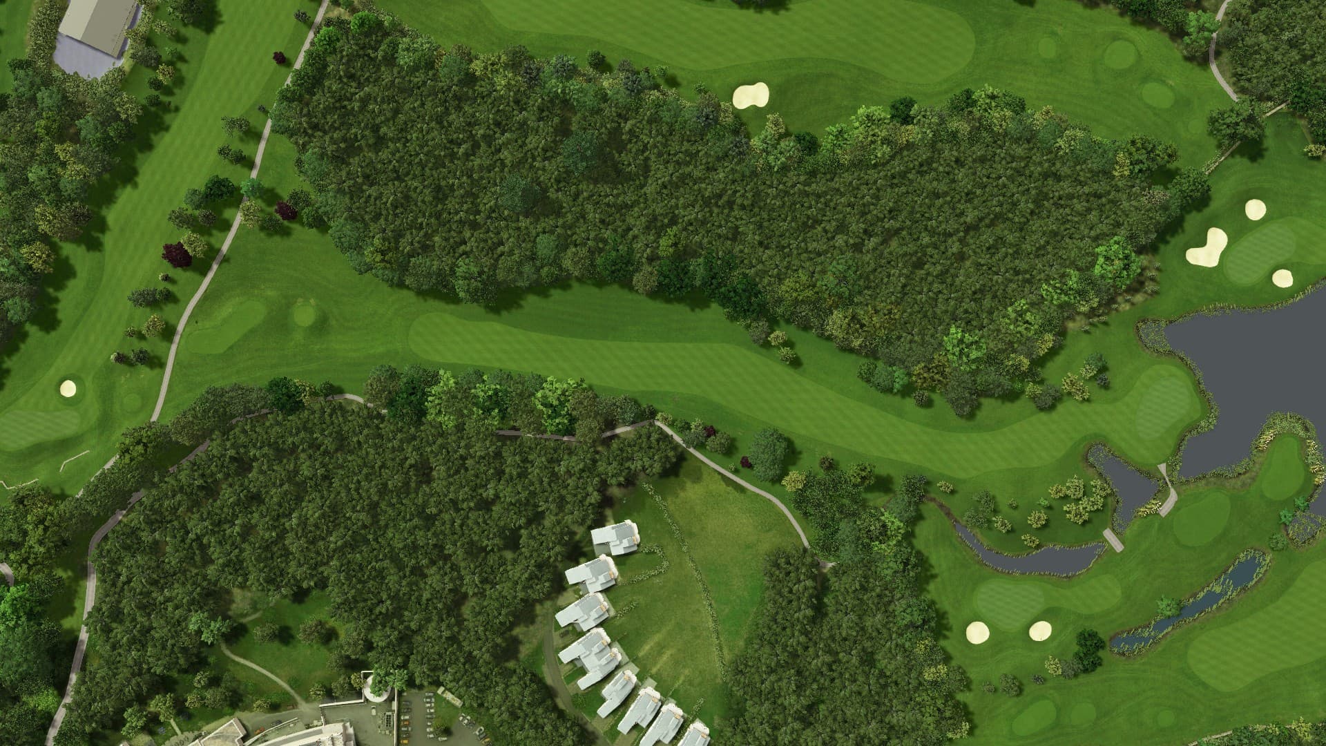 Hole 10 at Fota Island - Deerpark
