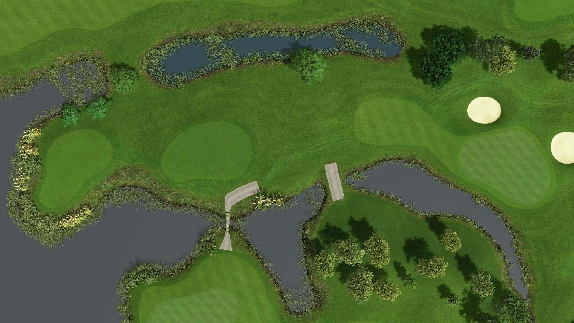 Hole 11 at Fota Island - Deerpark