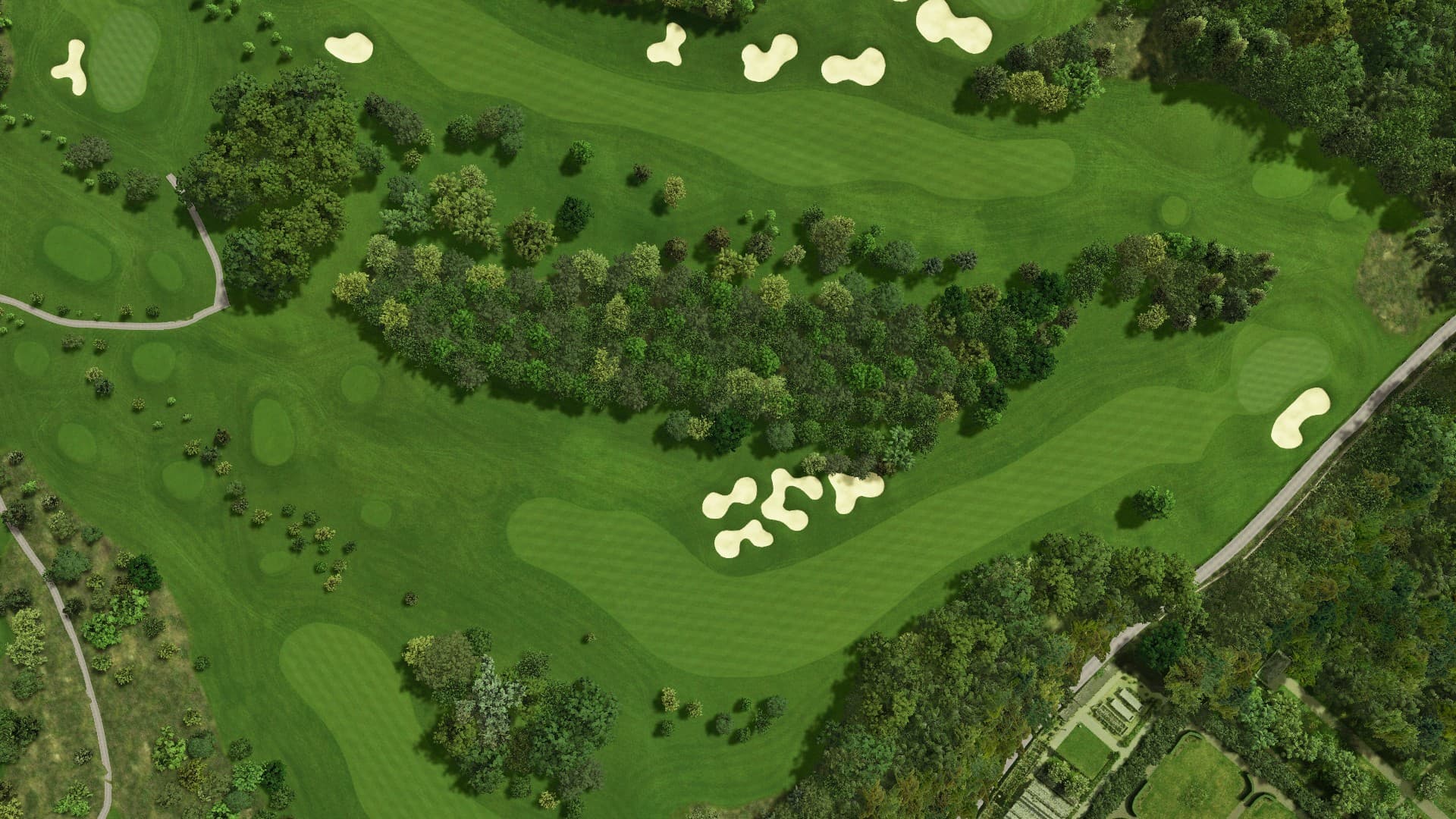 Hole 15 at Fota Island - Deerpark