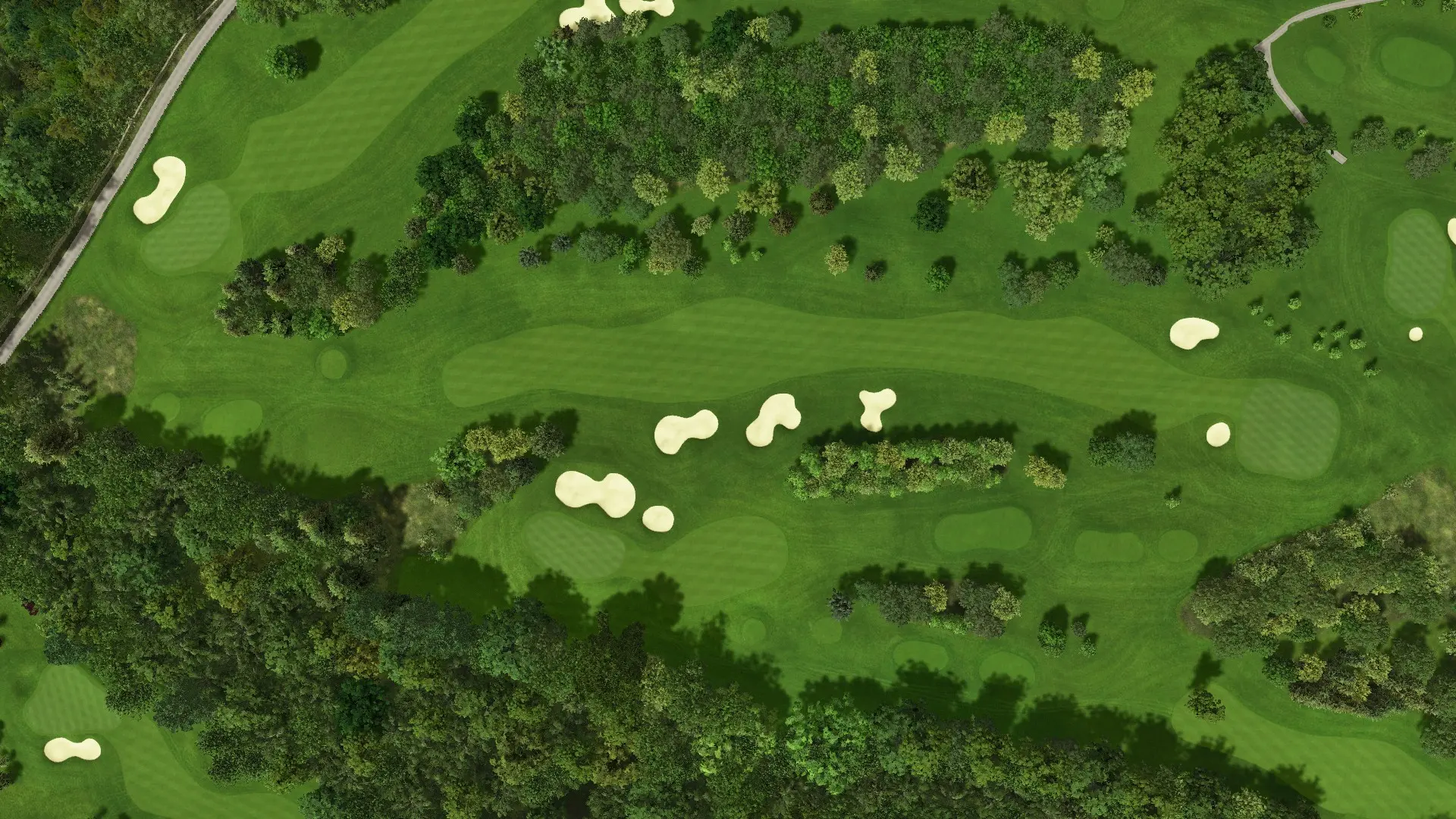 Hole 16 at Fota Island - Deerpark