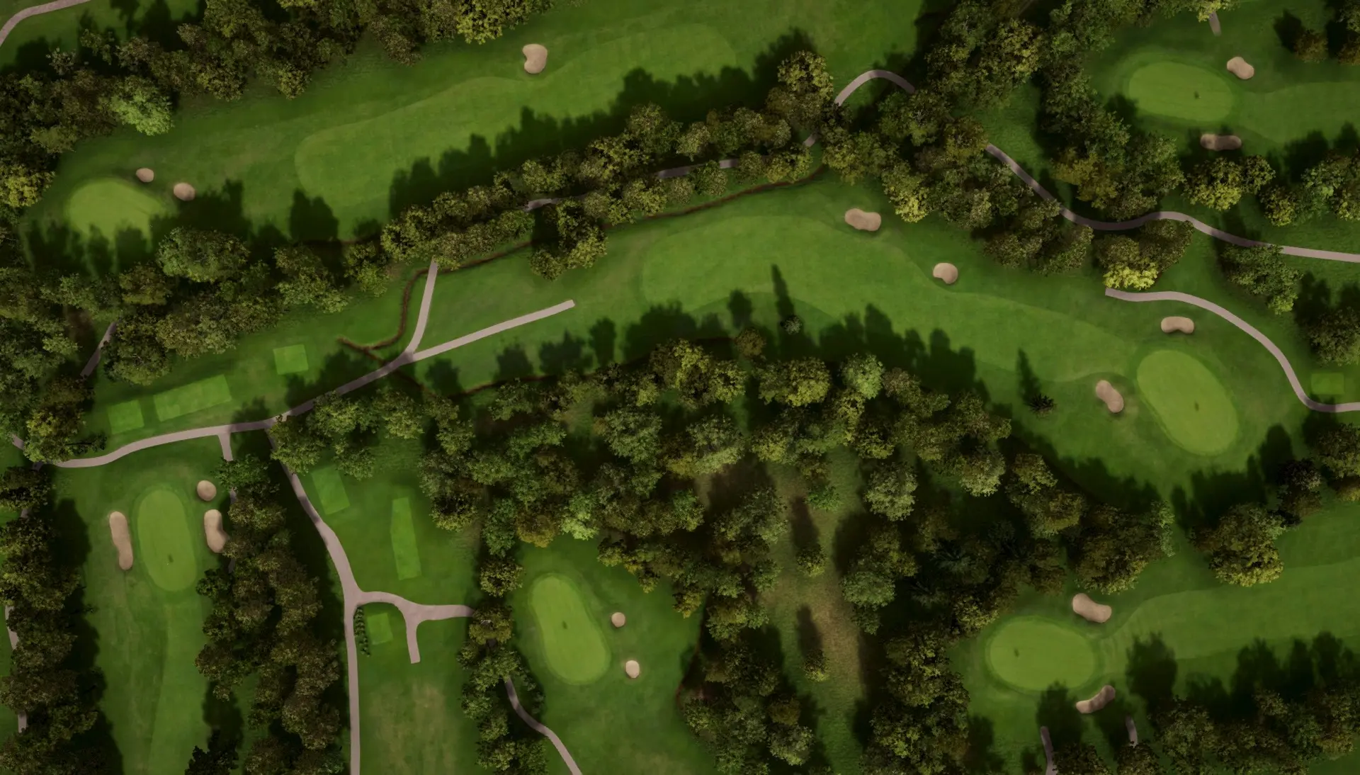 Hole 2 at Foxhills - Bernard Hunt