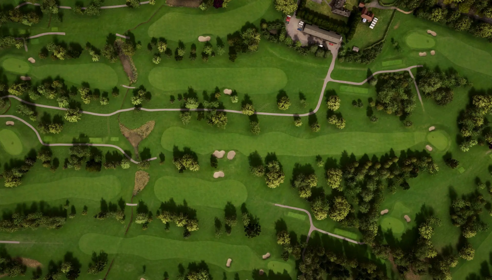 Hole 3 at Foxhills - Bernard Hunt