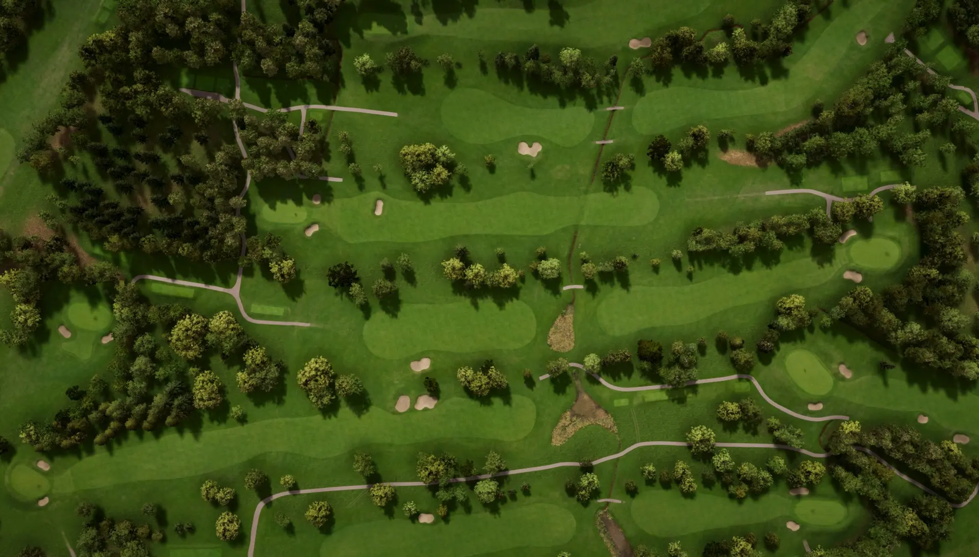 Hole 5 at Foxhills - Bernard Hunt