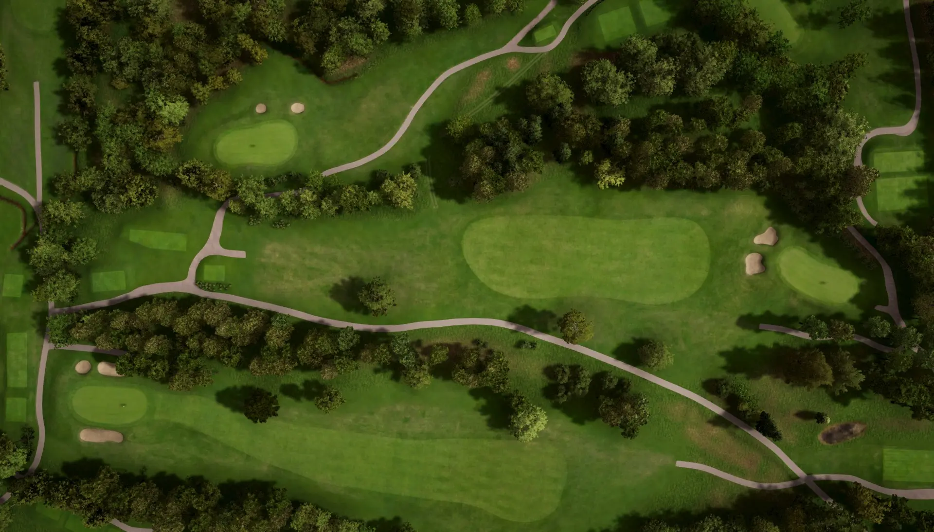 Hole 9 at Foxhills - Bernard Hunt