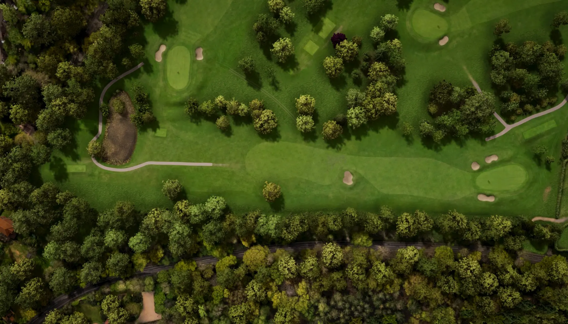 Hole 13 at Foxhills - Bernard Hunt