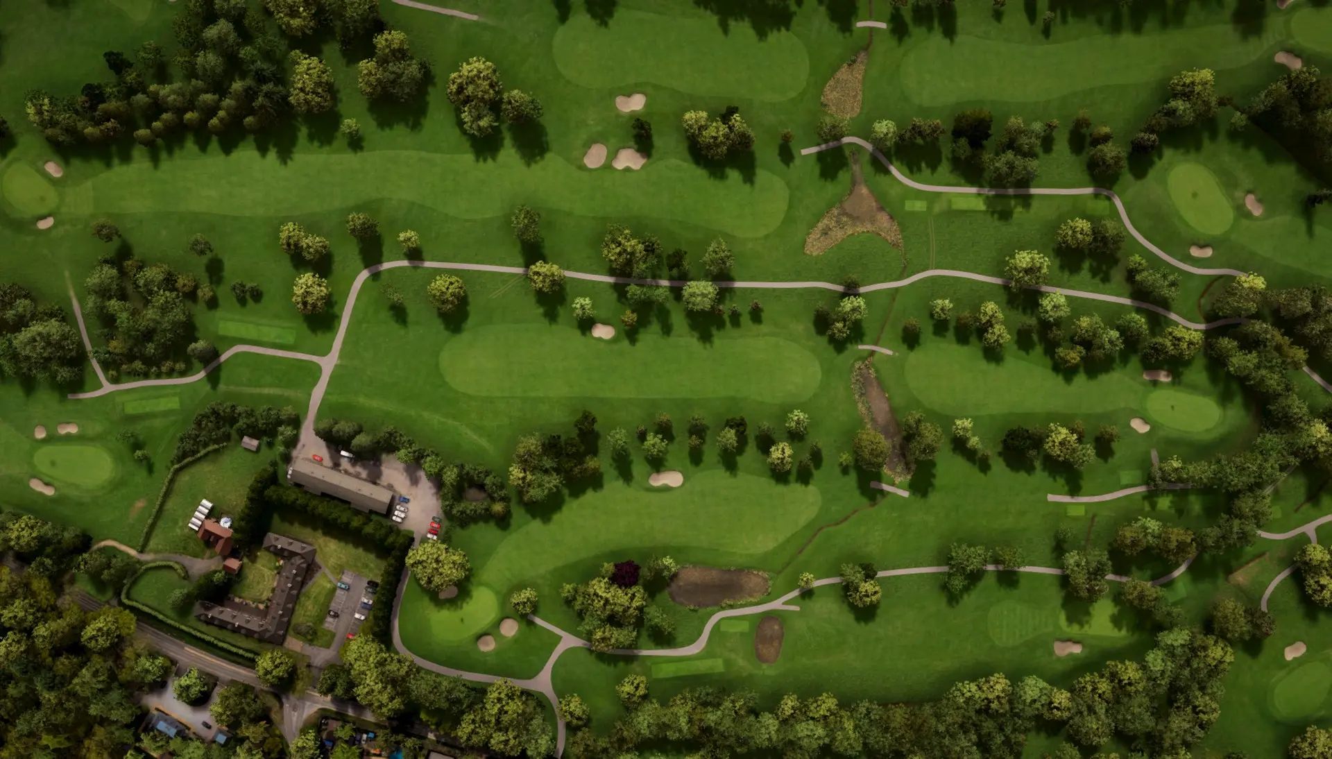 Hole 14 at Foxhills - Bernard Hunt