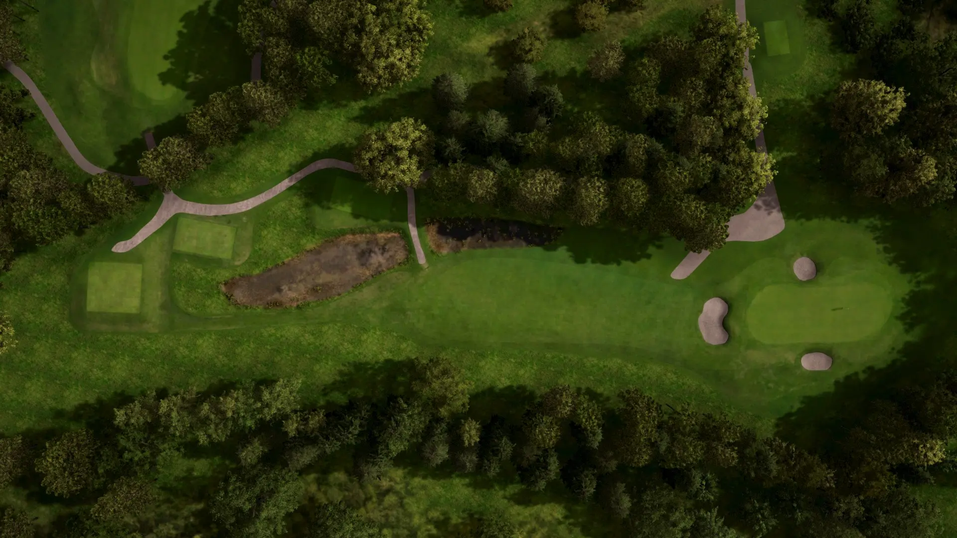 Hole 6 at Foxhills - Longcross