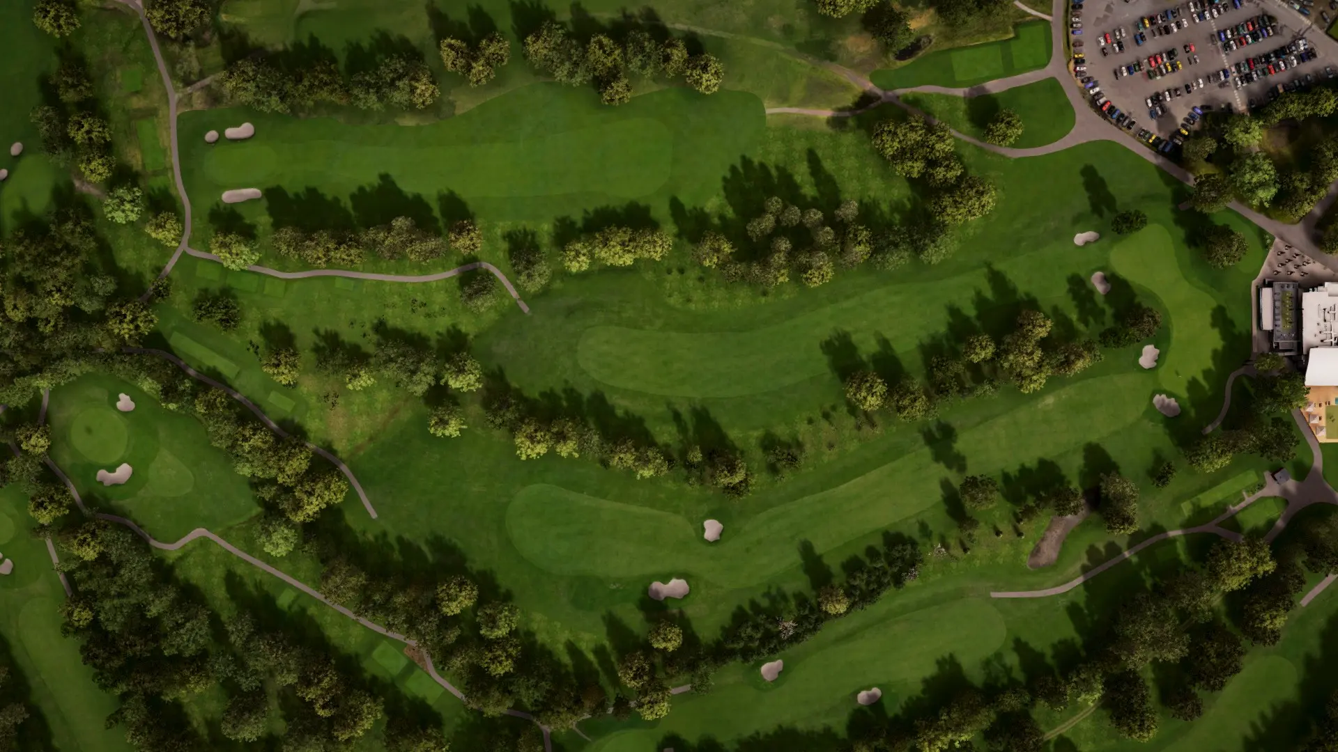 Hole 18 at Foxhills - Longcross