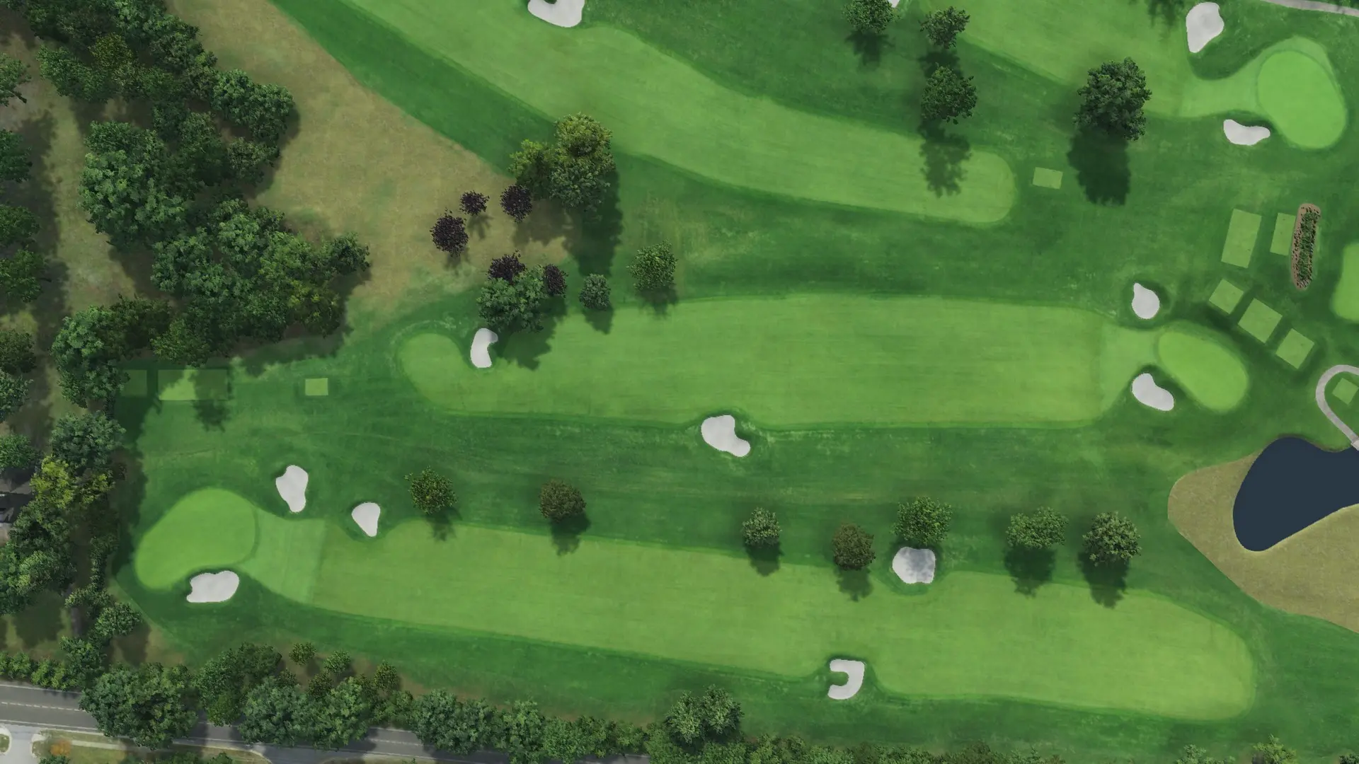 Hole 5 at Franklin Hills CC