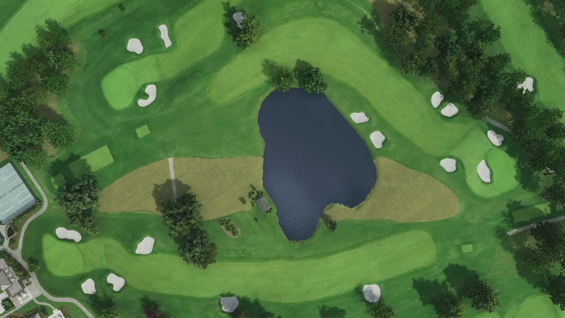 Hole 17 at Franklin Hills CC