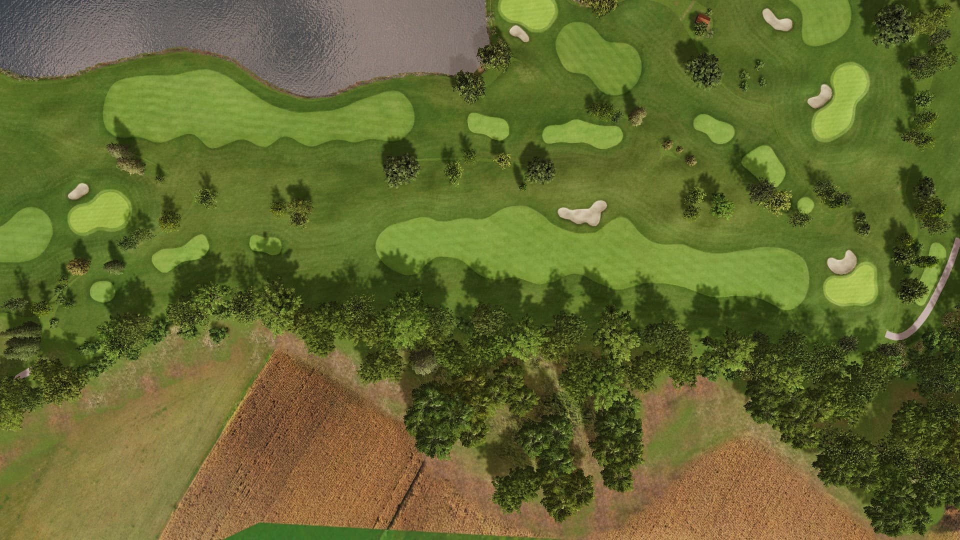 Hole 2 at Golfclub Gut Murstätten