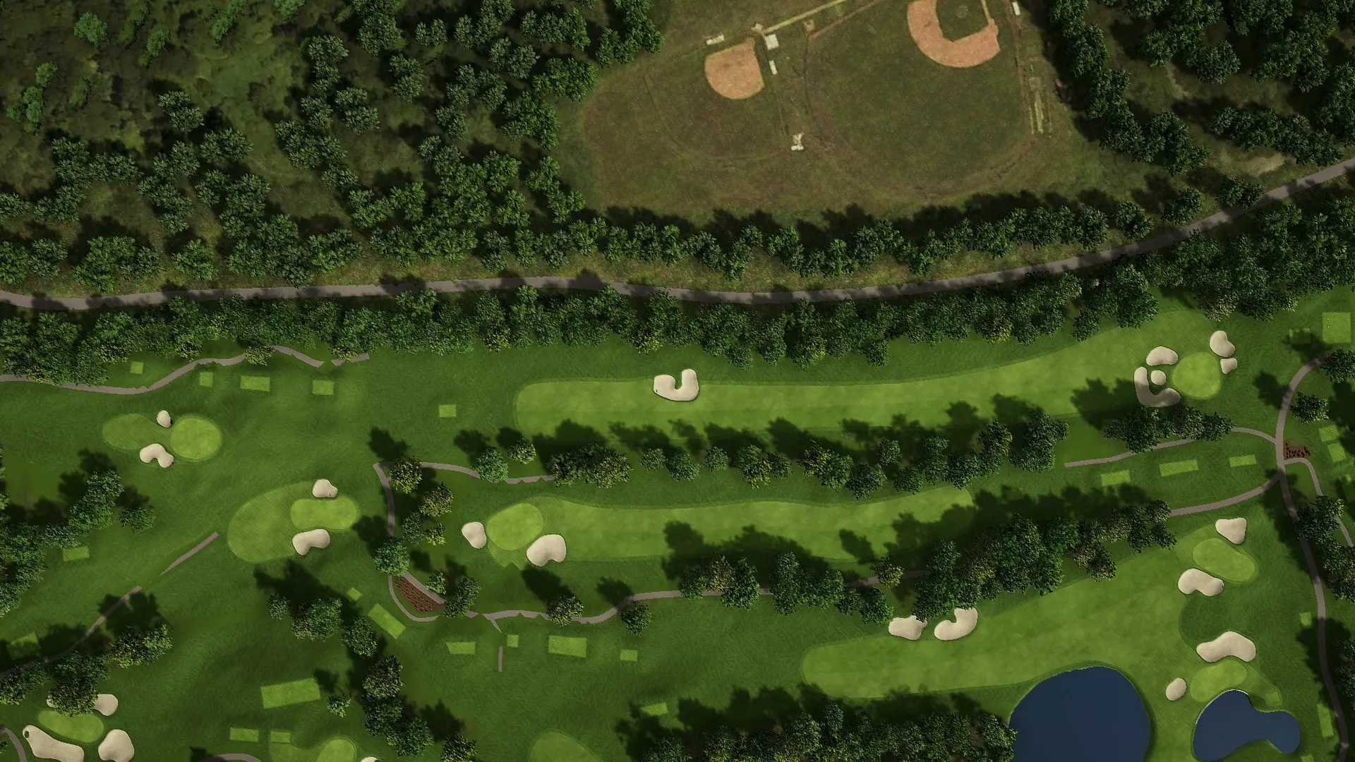 Hole 3 at Glen Oaks Club - Tournament Course