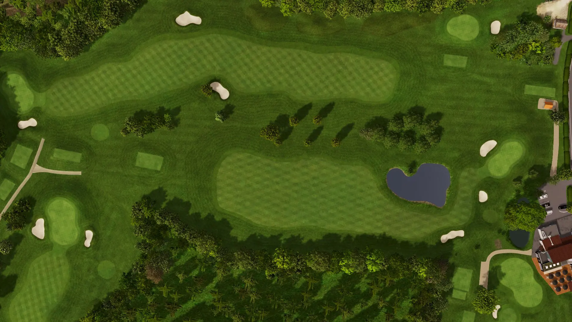 Hole 13 at Golf & More Huckingen