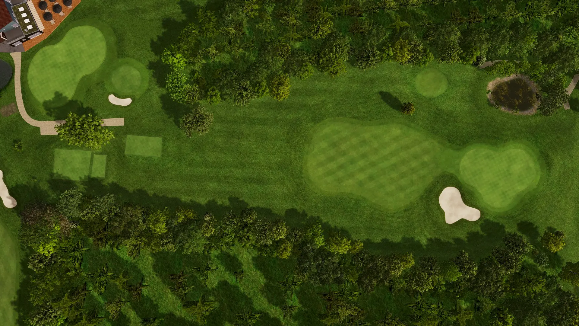 Hole 14 at Golf & More Huckingen