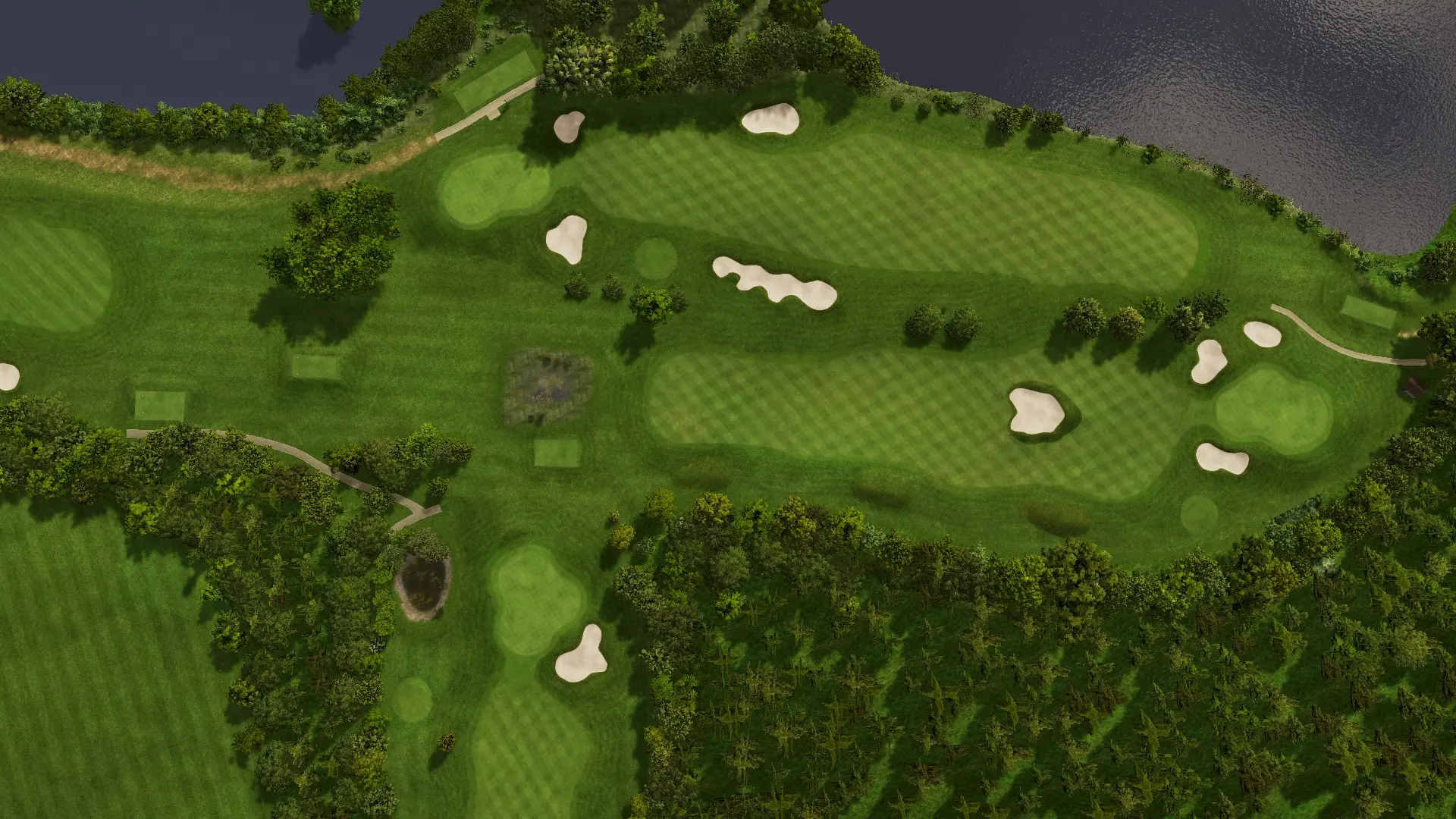 Hole 15 at Golf & More Huckingen
