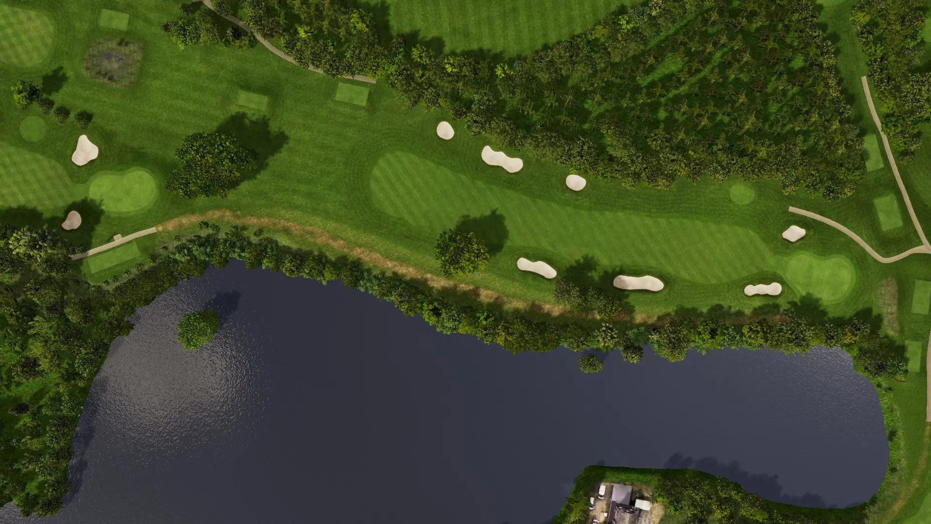 Hole 17 at Golf & More Huckingen