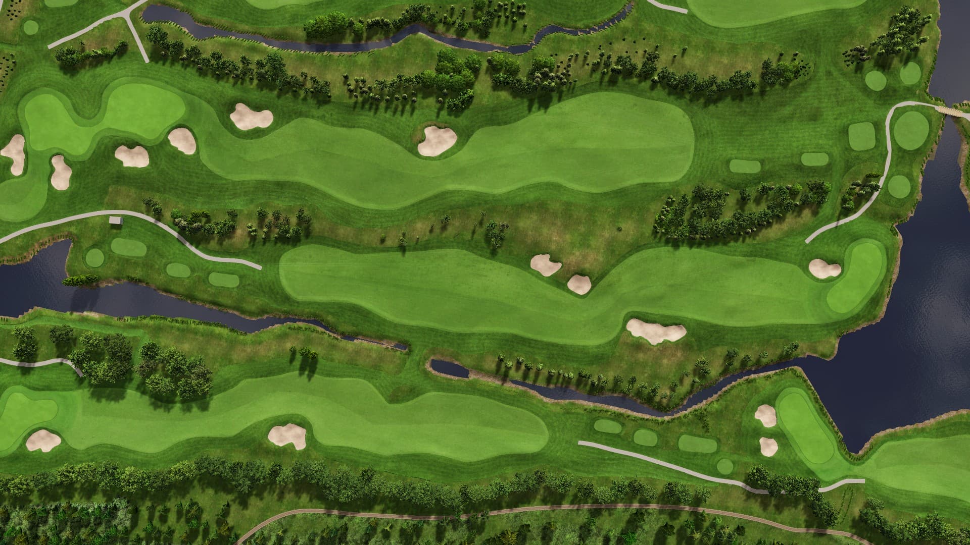 Hole 14 at Golfbaan Bentwoud Westwoud Oostwoud