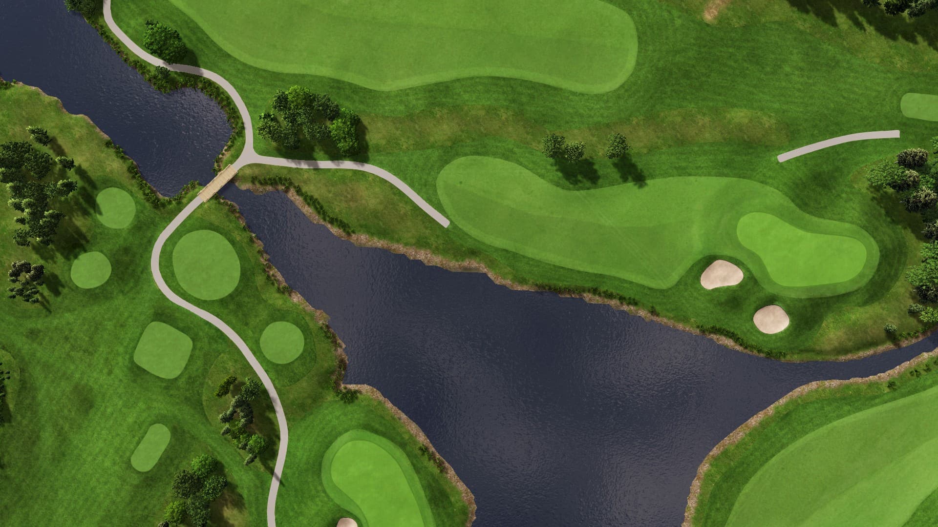 Hole 15 at Golfbaan Bentwoud Westwoud Oostwoud