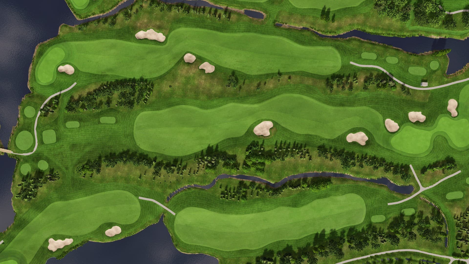 Hole 17 at Golfbaan Bentwoud Westwoud Oostwoud