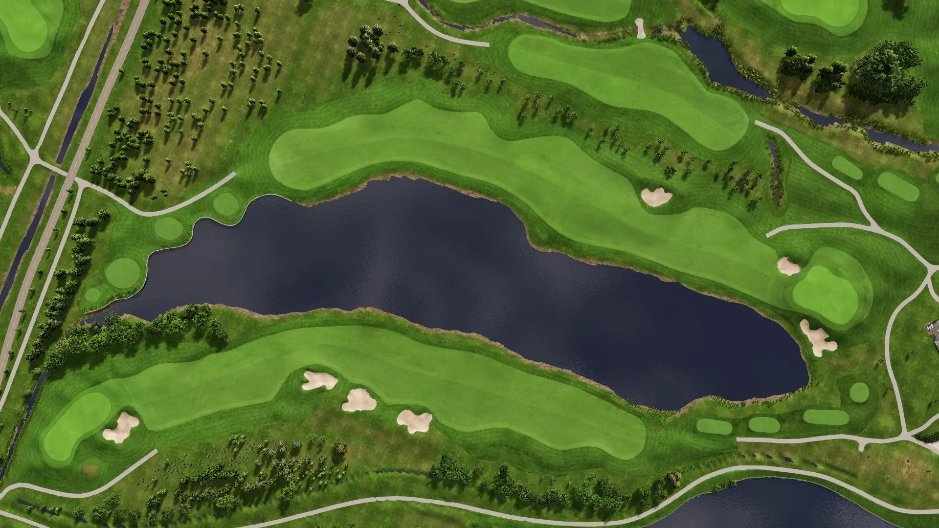 Hole 9 at Golfbaan Bentwoud Zuidwoud Westwoud