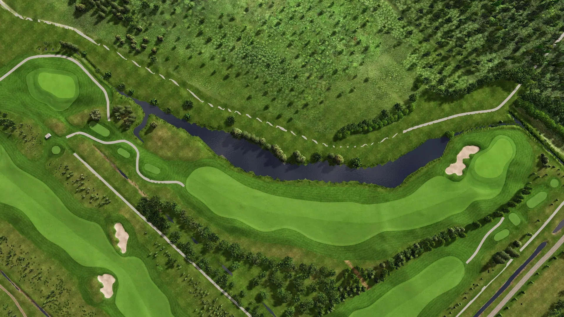 Hole 13 at Golfbaan Bentwoud Zuidwoud Westwoud