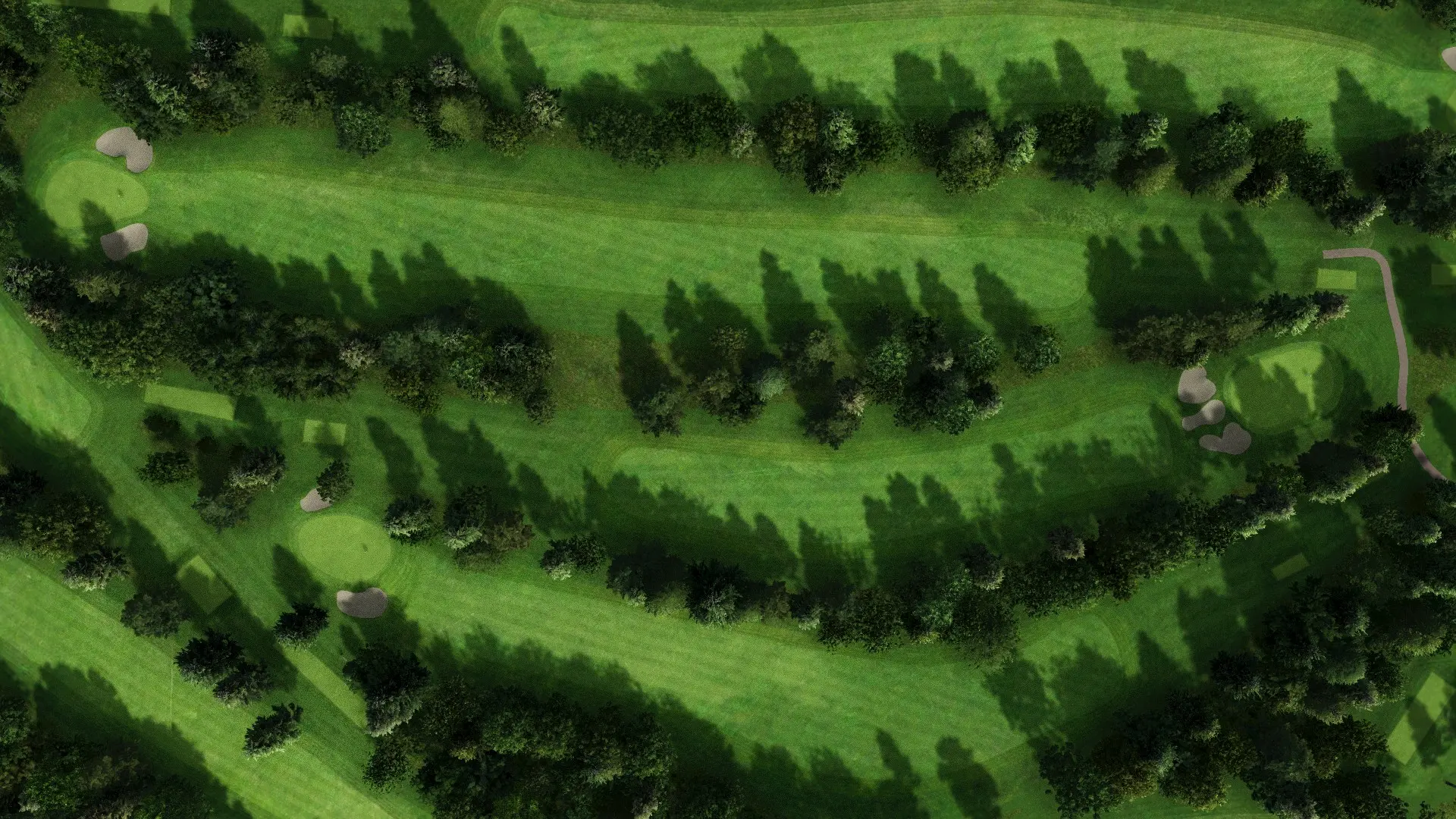 Hole 6 at Golf De La Boulie Forest Course