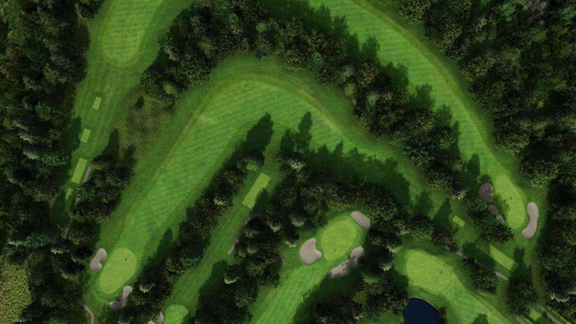 Hole 10 at Golf De La Boulie Forest Course