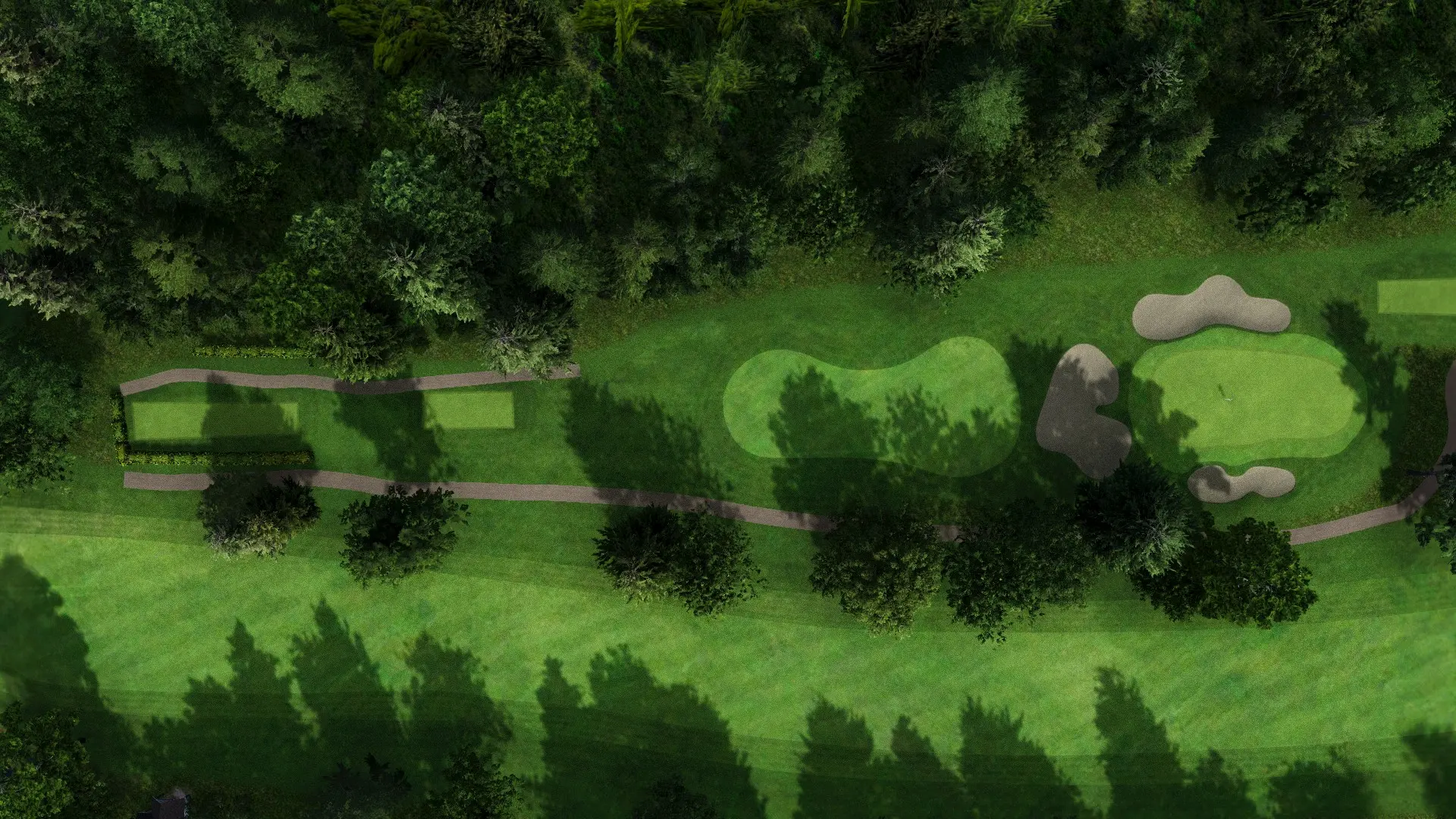 Hole 11 at Golf De La Boulie Forest Course