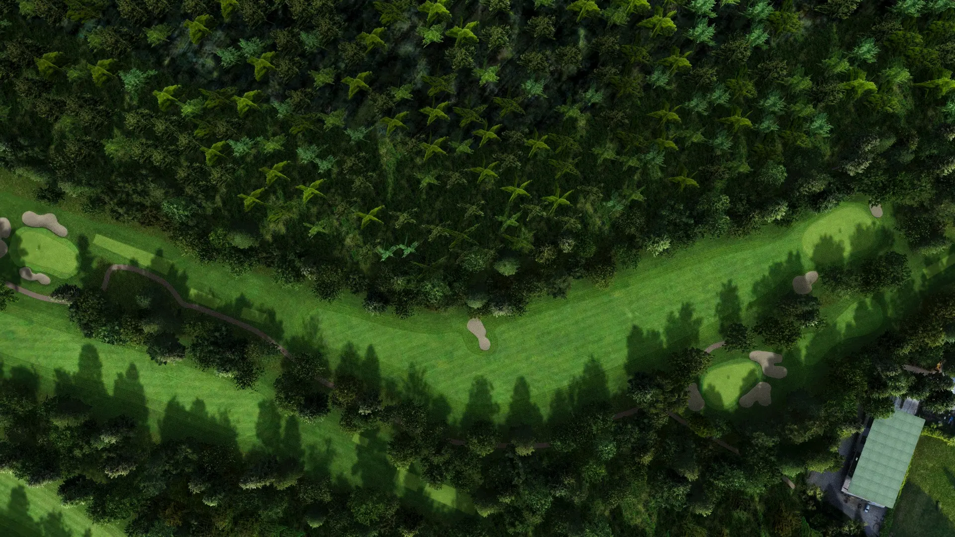 Hole 12 at Golf De La Boulie Forest Course