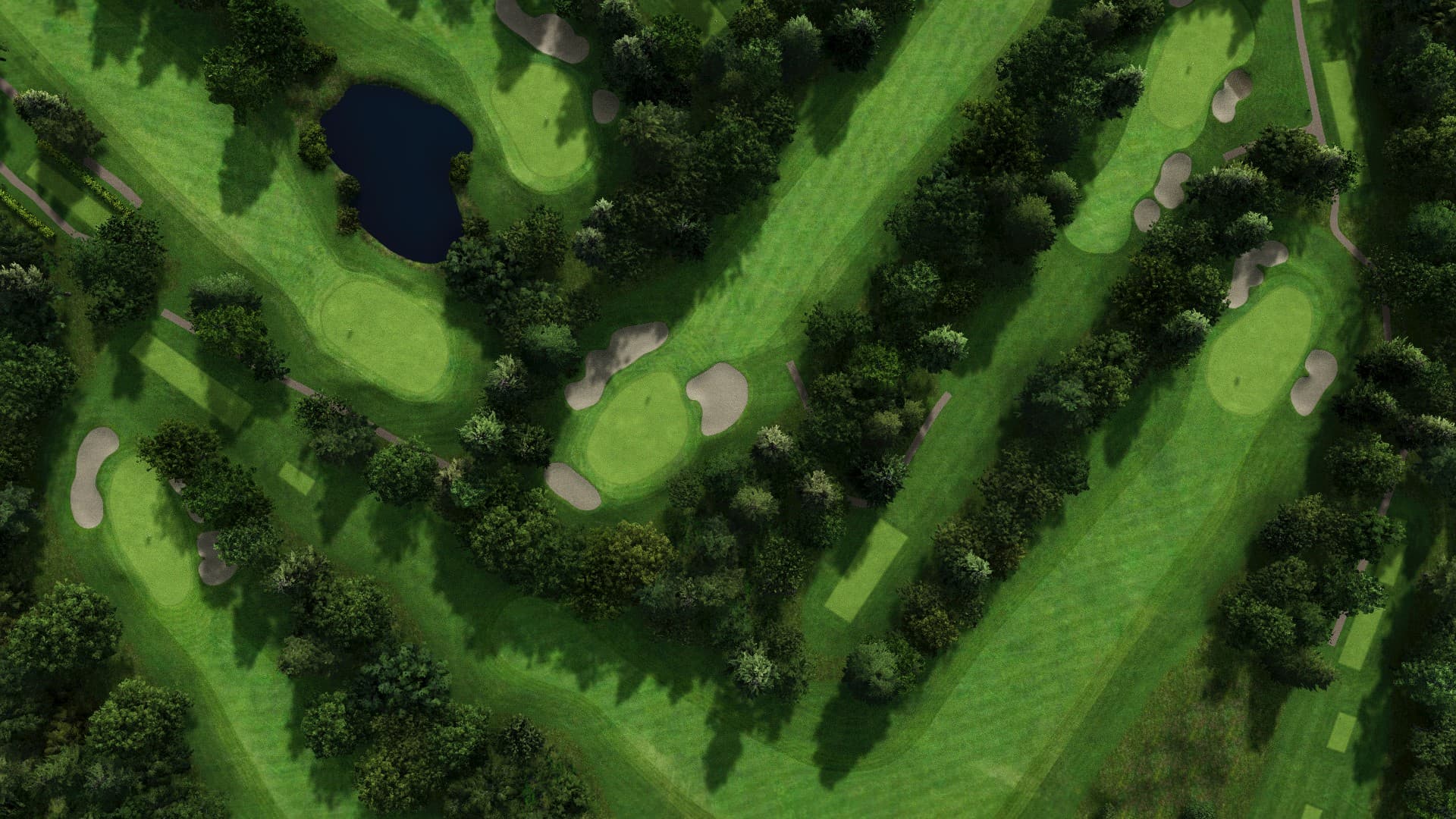 Hole 15 at Golf De La Boulie Forest Course