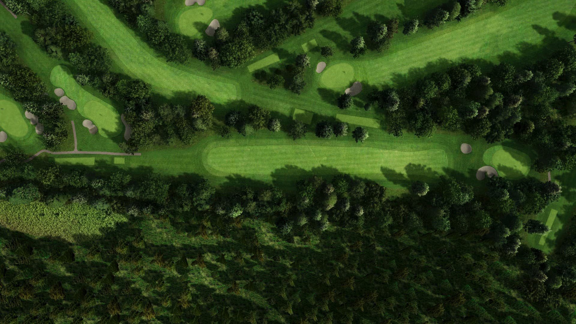 Hole 16 at Golf De La Boulie Forest Course