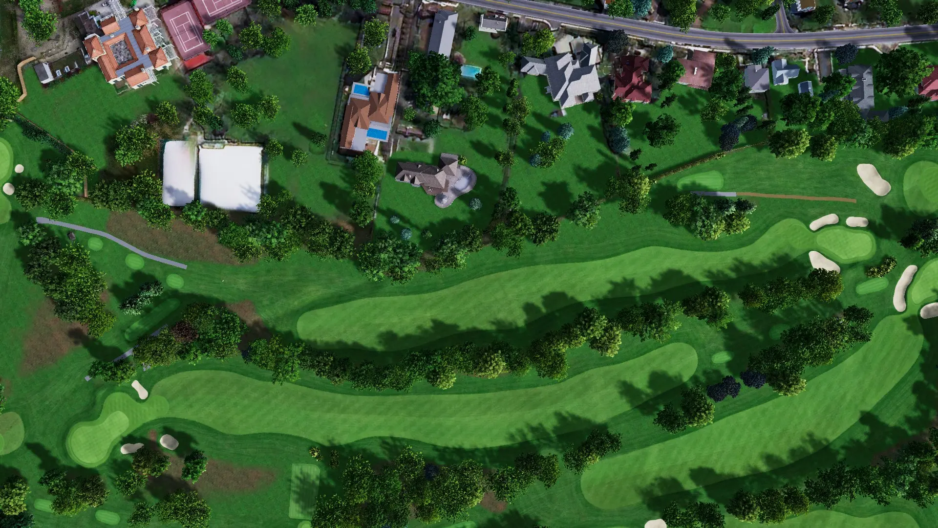 Hole 3 at Golf de Saint-Cloud Yellow Course
