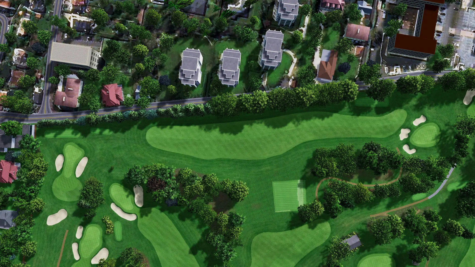 Hole 5 at Golf de Saint-Cloud Yellow Course