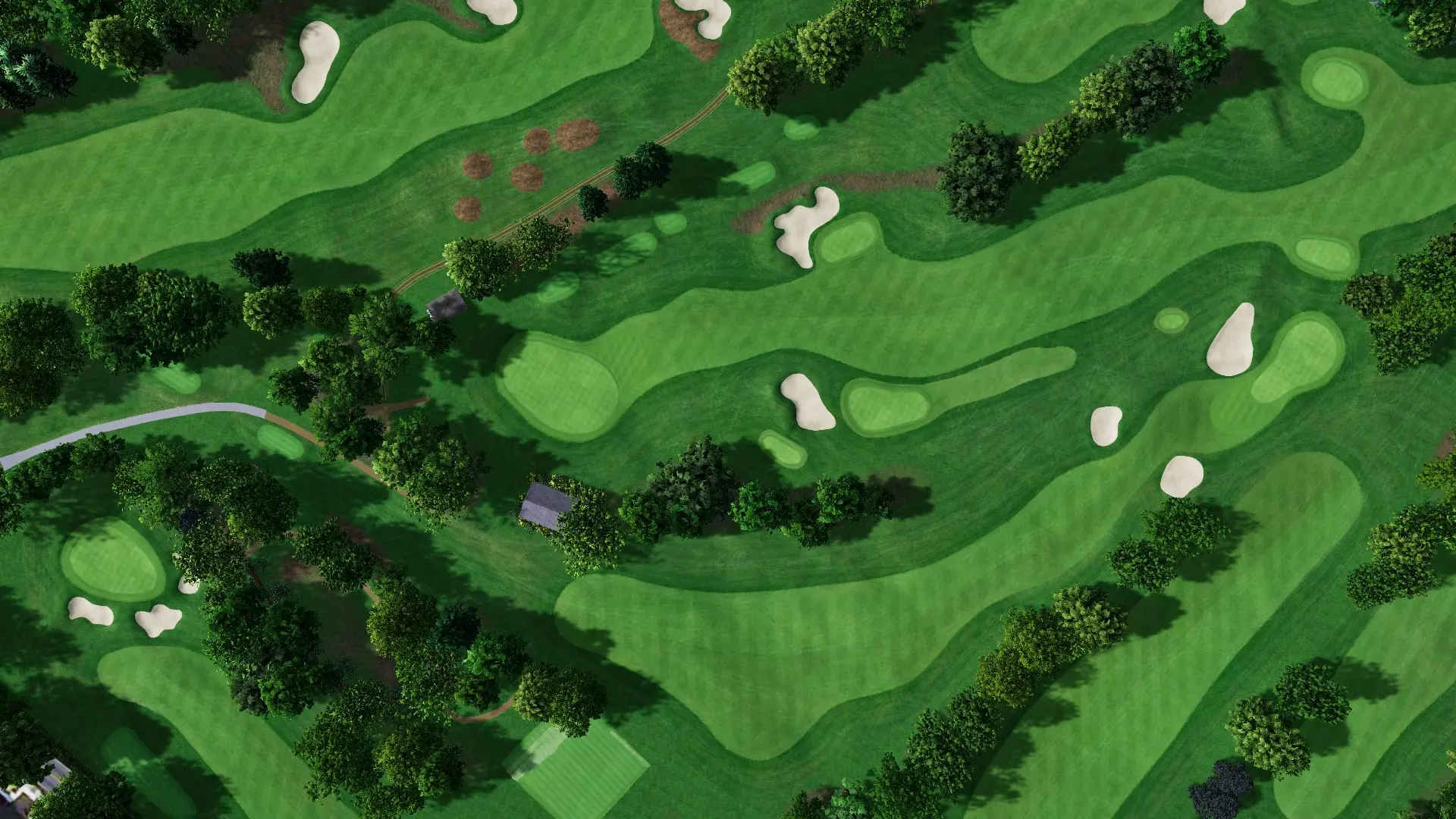 Hole 7 at Golf de Saint-Cloud Yellow Course